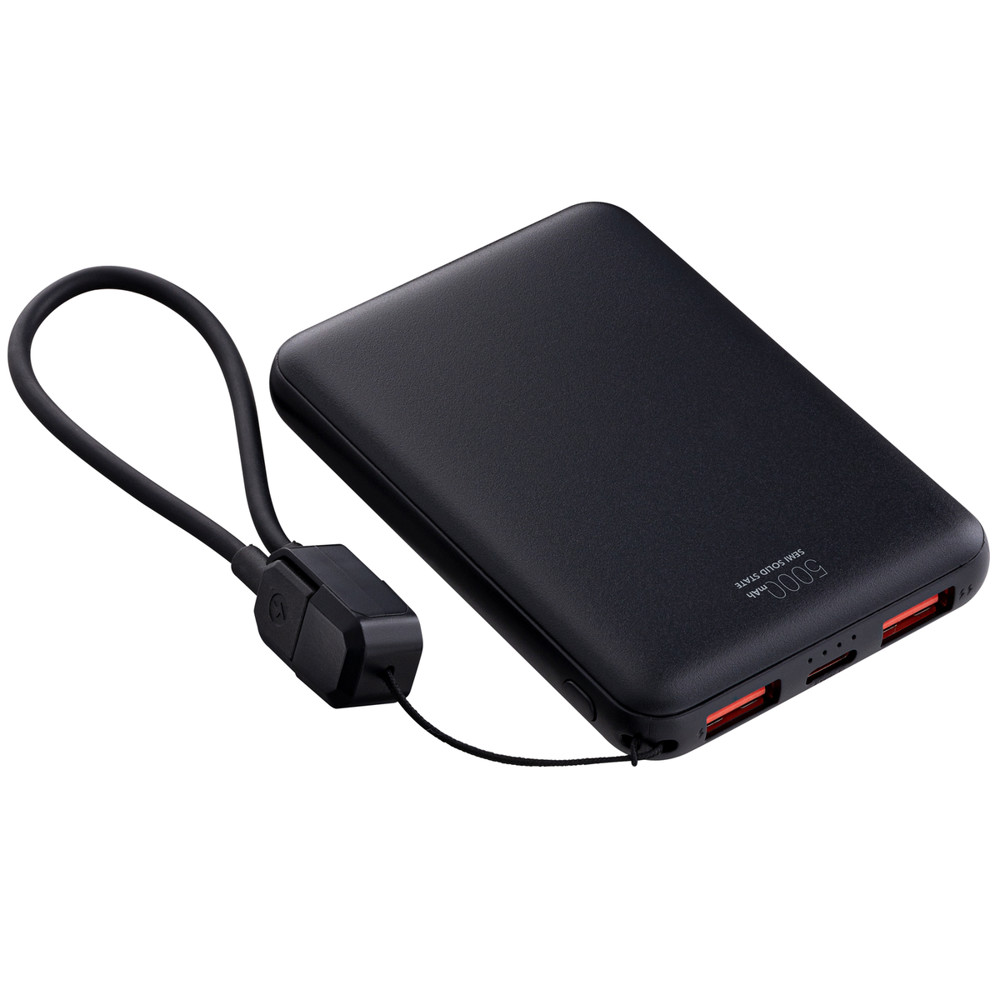 Powerbank REEVES-WATTRON CORE V - schwarz / schwarz