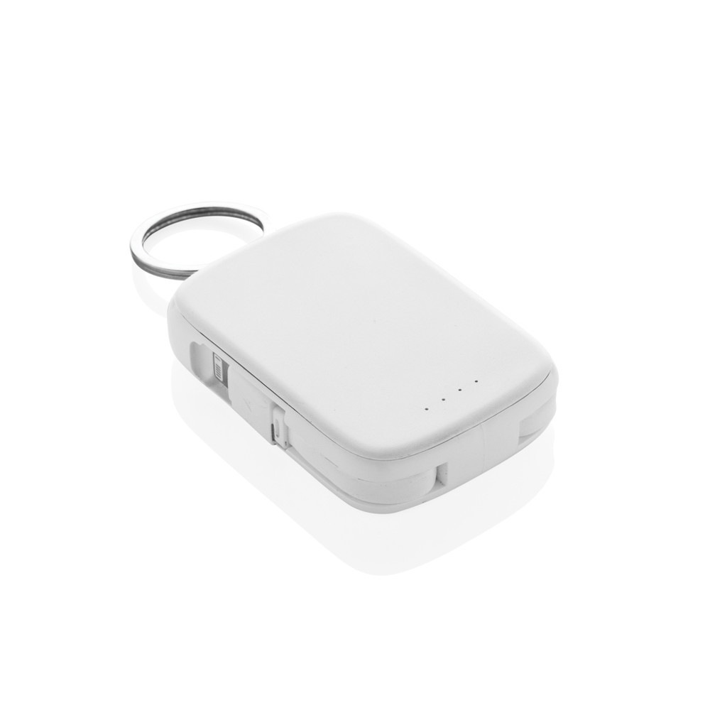 Nexo RCS Key-Chain-Powerbank 2.000mAh mit integr. Kabeln