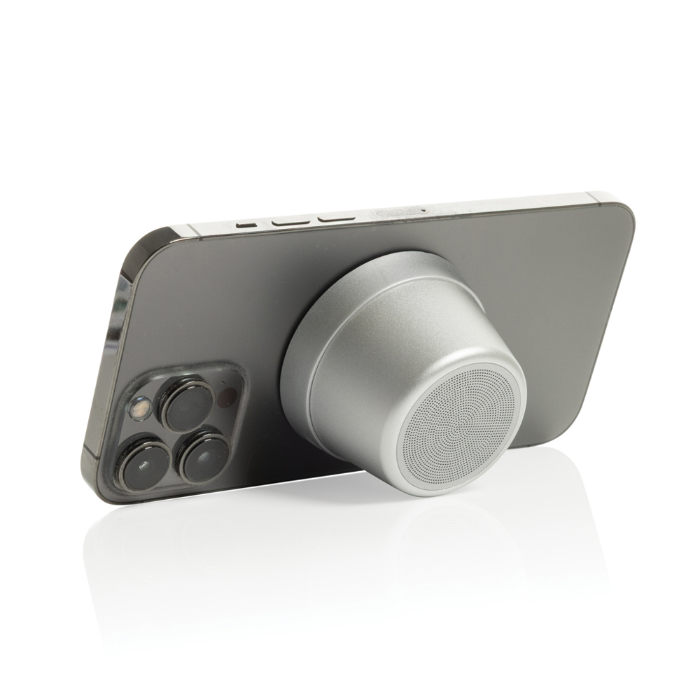 Nivio magnetischer 5W-Speaker aus RCS recyceltem Aluminium