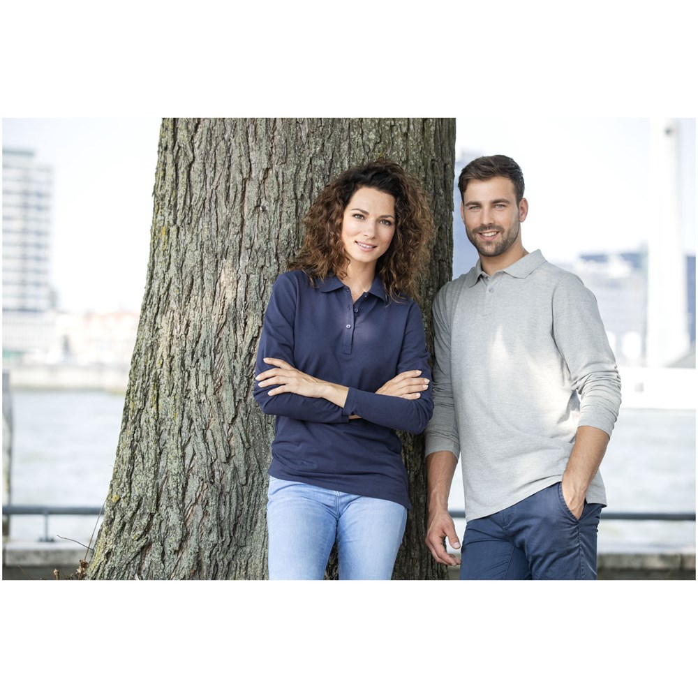 Oakville Langarm Poloshirt für Herren