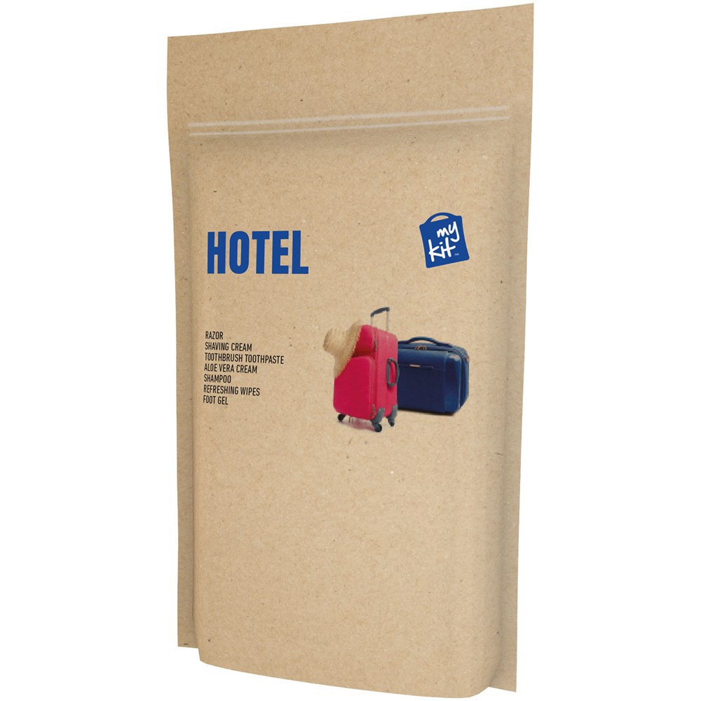 MyKit Hotel in Papiertasche
